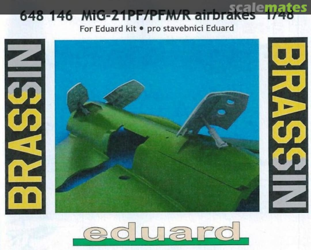 Boxart MiG-21PF/PFM/R airbrakes 648146 Eduard