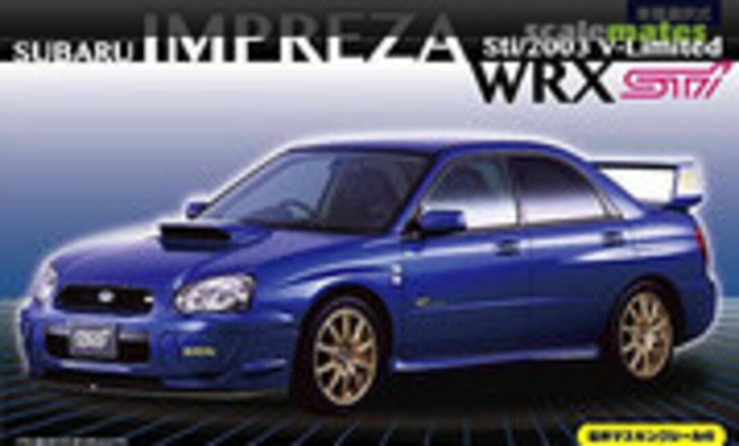 1:24 Subaru Impreza WRX Sti/2003 V-Limited (Fujimi 039404)