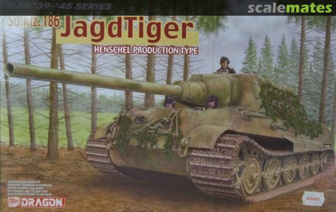 Boxart Sd.Kfz. 186 Jagdtiger 6285 Dragon