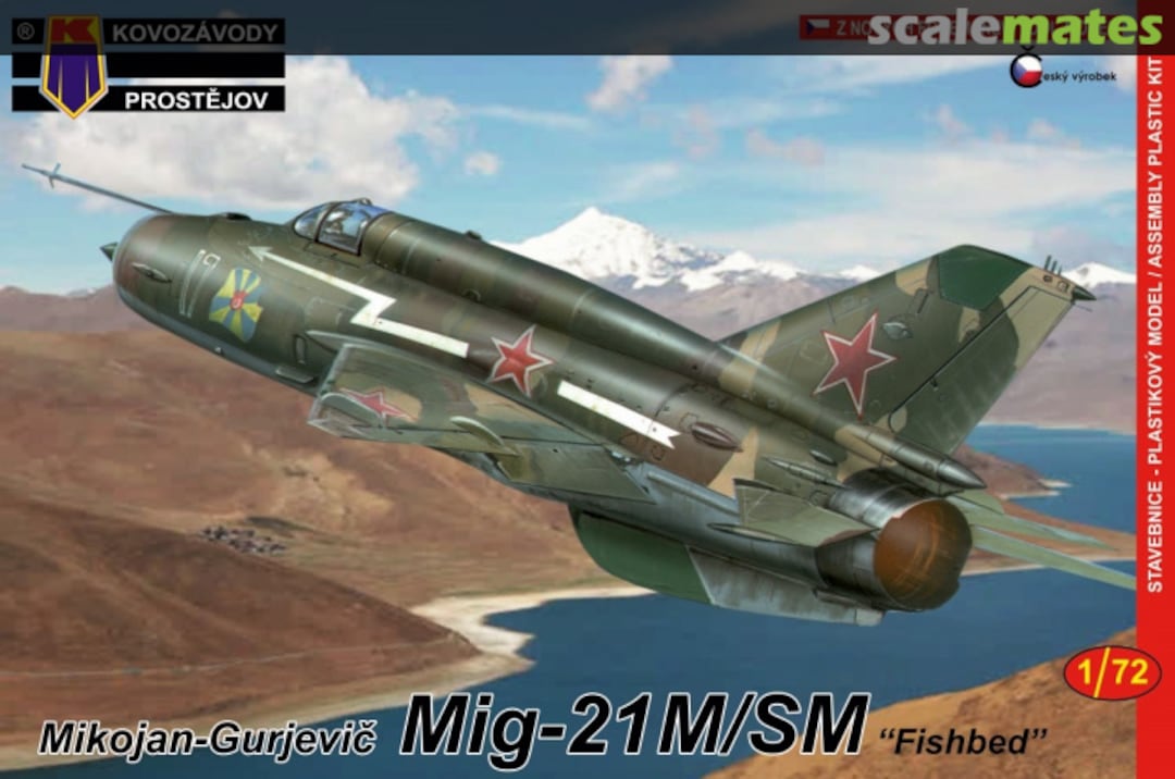 Boxart MiG-21M/SM KPM0098 Kovozávody Prostějov