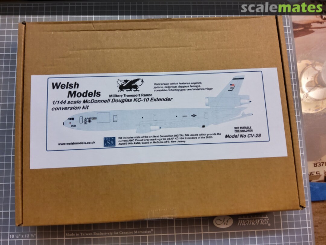 Boxart KC-10 Conversion for Revell or Airfix DC-10 CV-28 Welsh Models