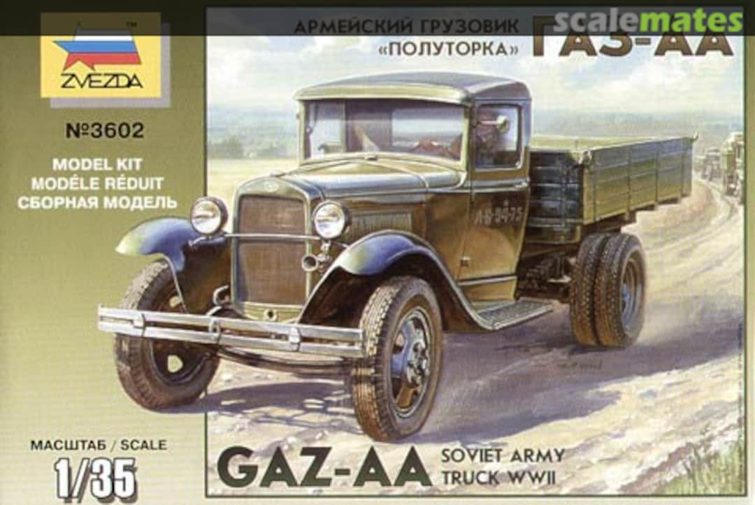 Boxart GAZ-AA 3602 Zvezda