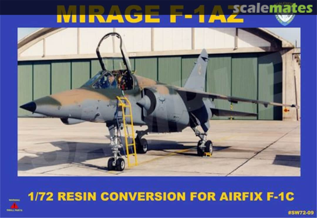 Boxart Mirage F-1AZ conversion SW72-09 ScaleWorx