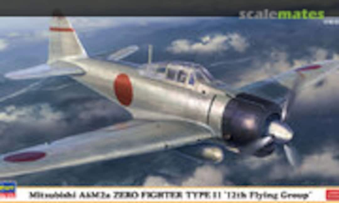 1:48 Mitsubishi A6M2a Zero Fighter Type 11 12th `Flying Group´ (Hasegawa 07489)