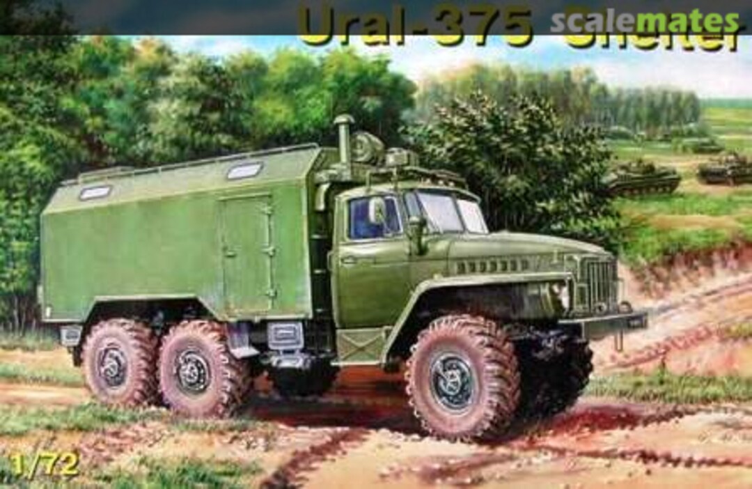 Boxart Ural-375 72005 ZV Models