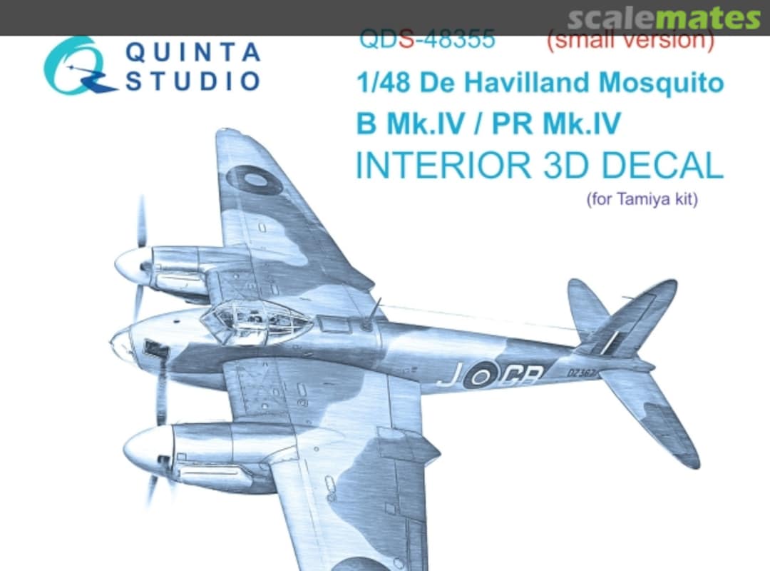 Boxart De Havilland Mosquito B Mk.IV/PR Mk.IV QDS-48355 Quinta Studio