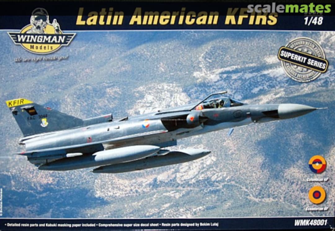 Boxart Latin American KFIRs WMK48001 Wingman Models