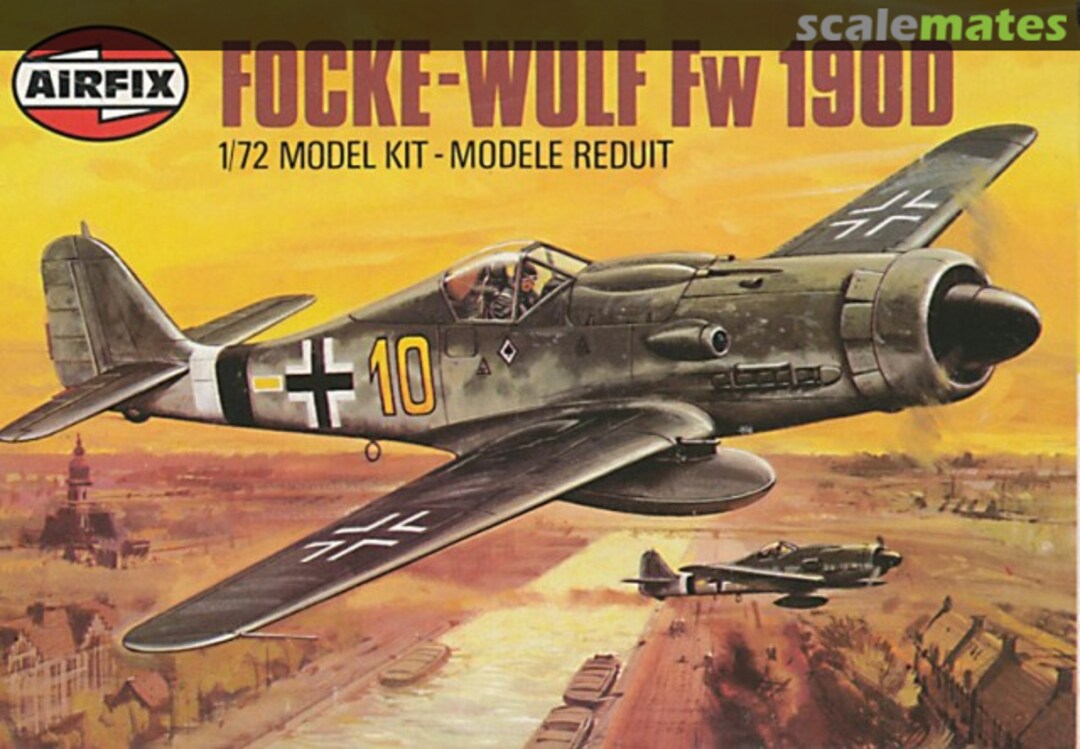 Boxart Focke-Wulf Fw190D 01064-7 Airfix