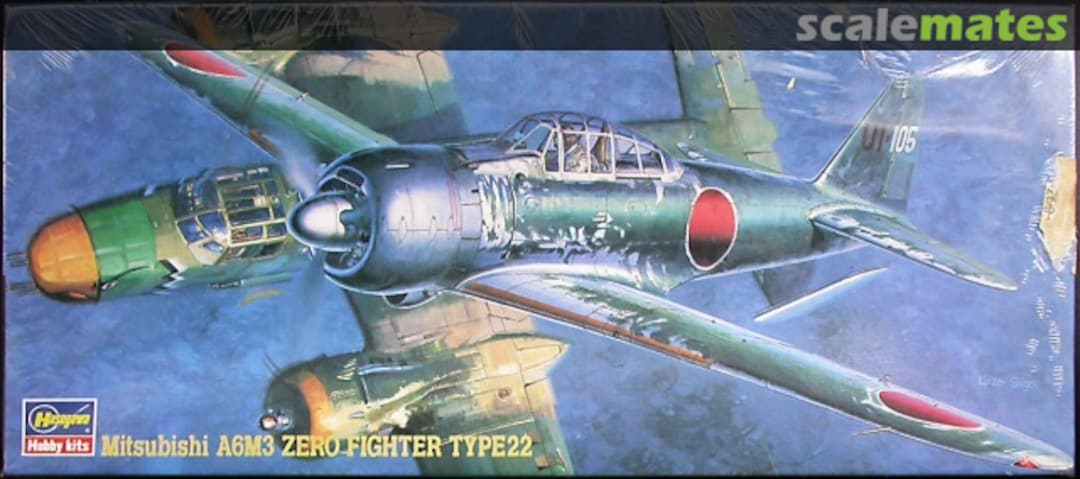 Boxart Mitsubishi A6M3 Zero Fighter Type 22 51315 Hasegawa