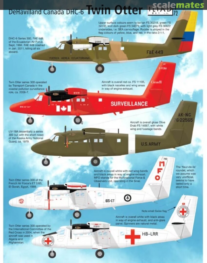 Contents De Havilland Canada DHC-6 Twin Otter 72015 Iliad Design