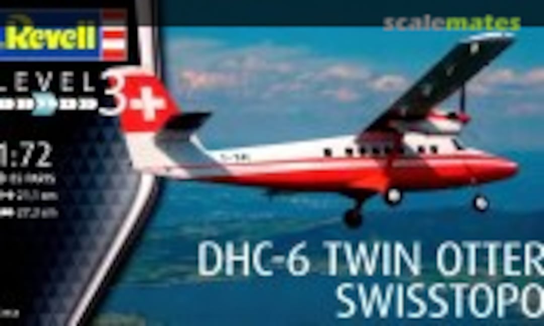 1:72 DHC-6 Twin Otter Swisstopo (Revell 03954)