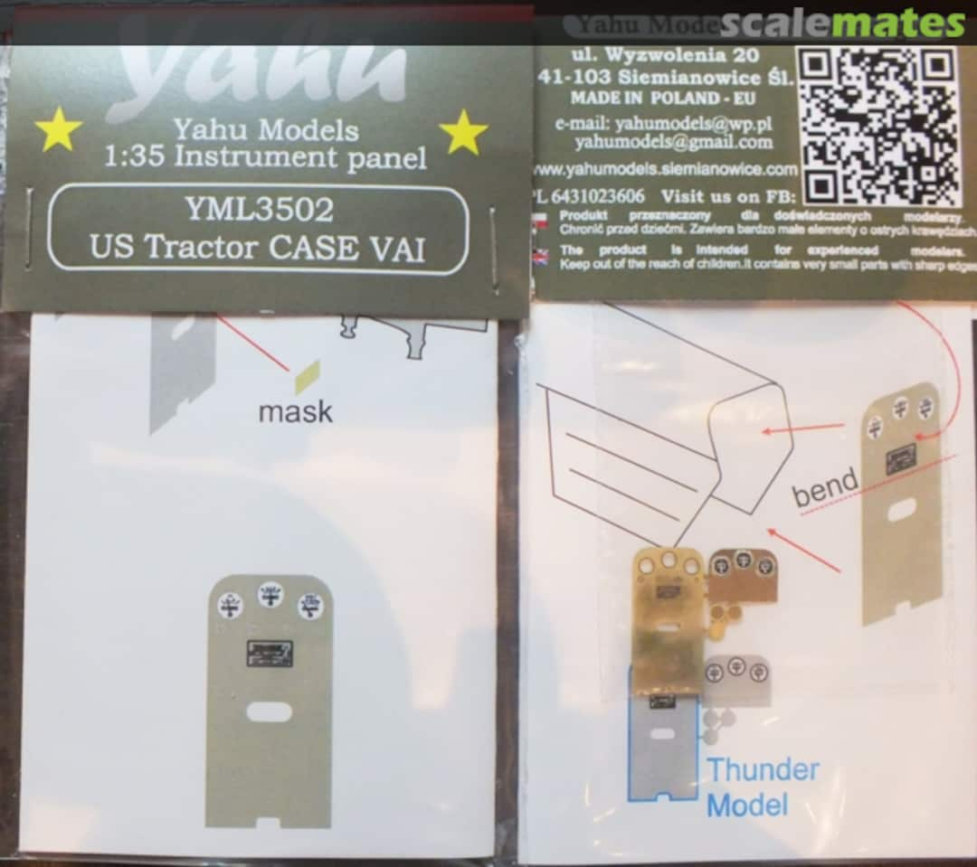 Boxart CASE VAI YML3502 Yahu Models