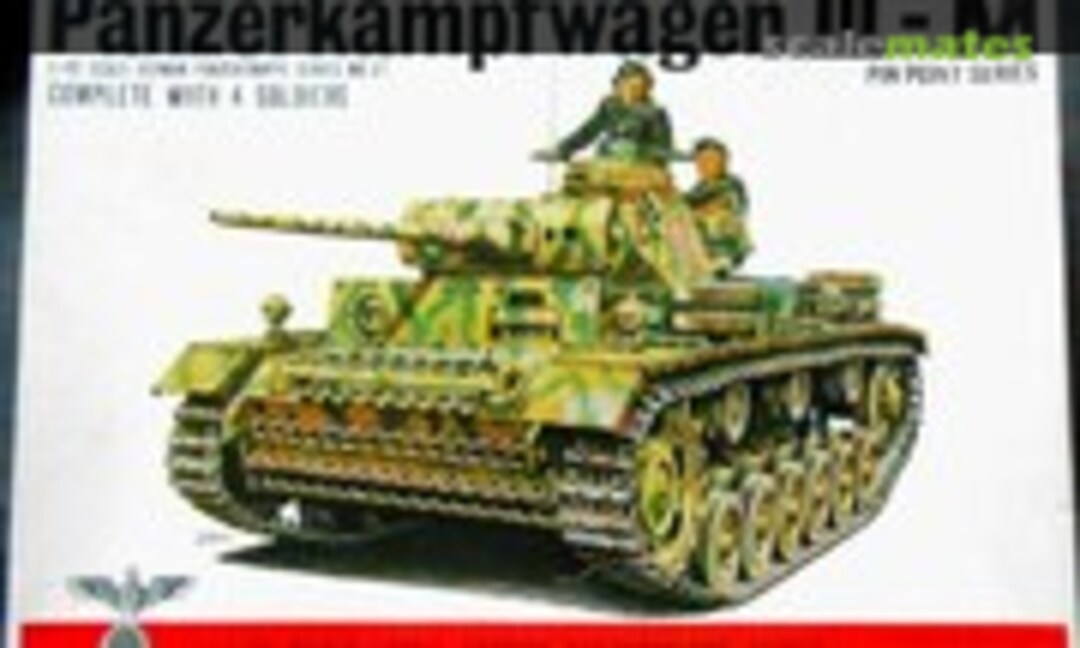 1:48 Panzerkampfwagen III-M (Bandai 8267)