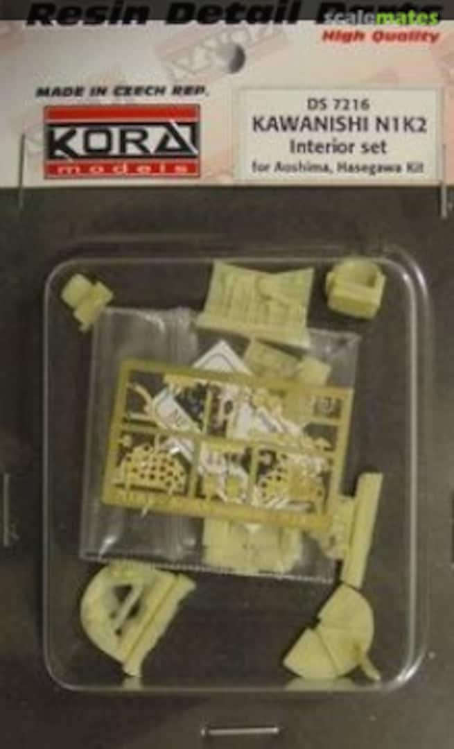 Boxart Kawanishi N1K2 Interior set DS7216 Kora Models