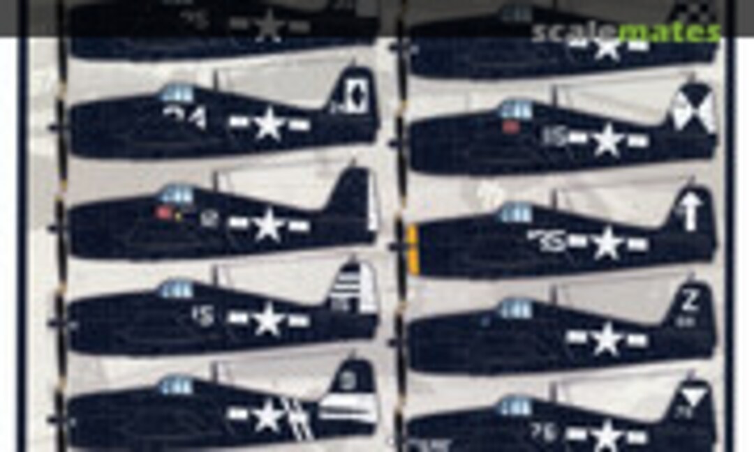 1:48 Colors and Markings of USN Hellcats (Furball Aero-Design F/D&amp;S-4823)