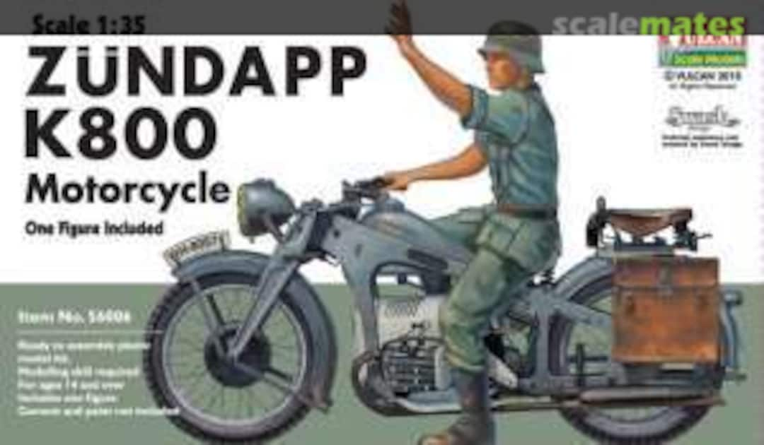 Boxart Zündapp K800 Motorcycle 56006 Vulcan Scale Models