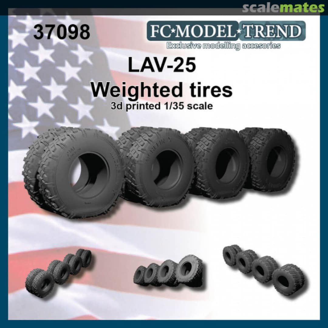 Boxart LAV 25, weighted tires 37098 FC Model Trend