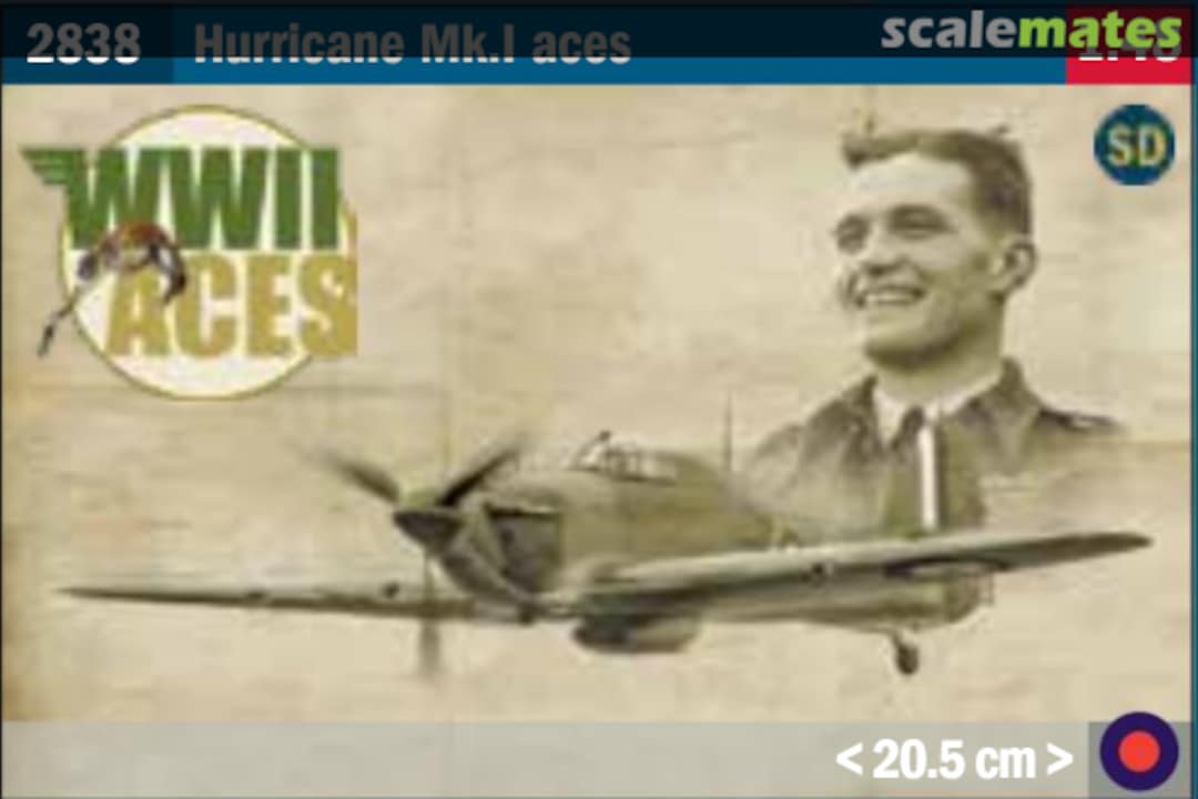 Boxart Hurricane Mk.I Aces 2838 Italeri