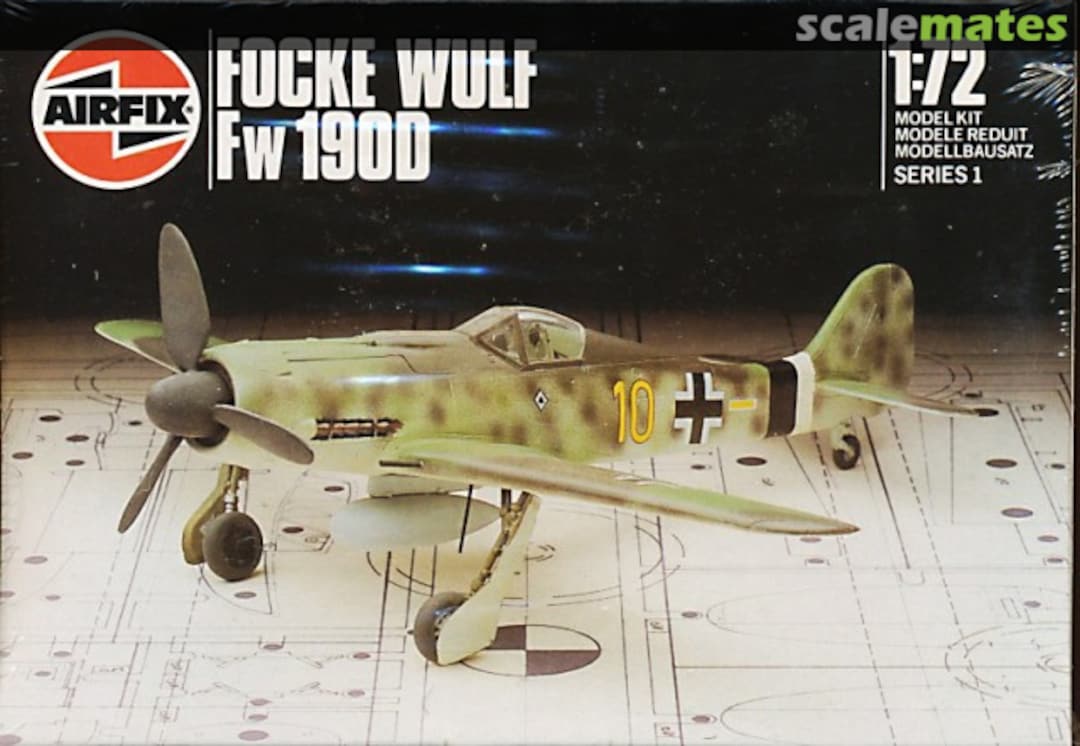 Boxart Focke Wulf Fw 190D 61064-7 Airfix