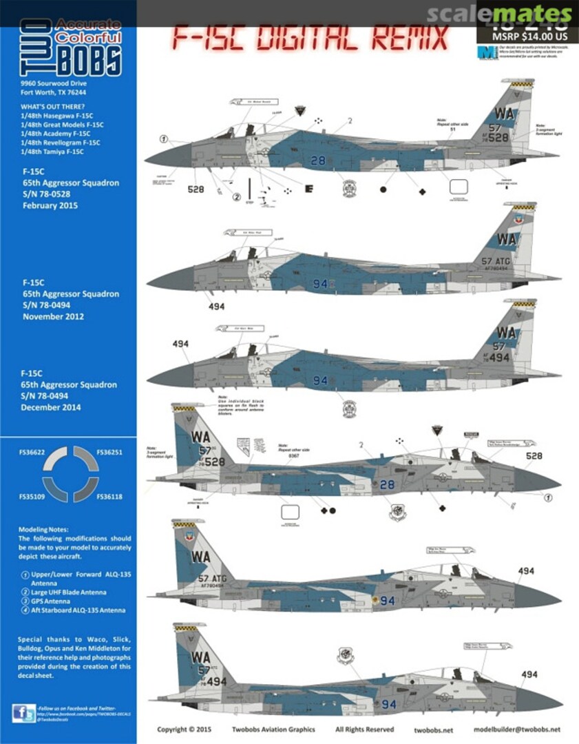 Boxart F-15C Digital Remix 48-248 TwoBobs Aviation Graphics