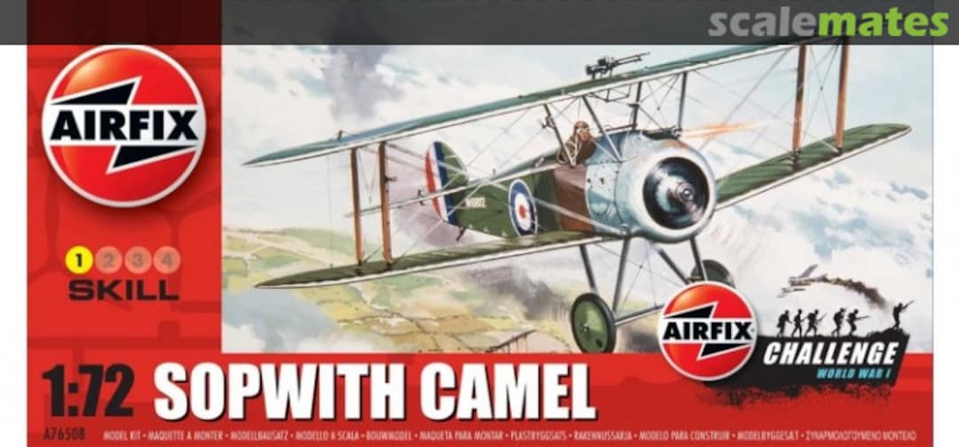 Boxart Sopwith Camel A76508 Airfix