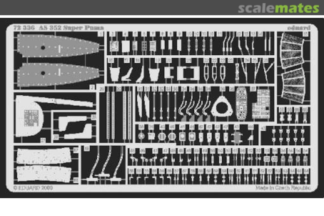 Boxart AS 532 Super Puma 72336 Eduard