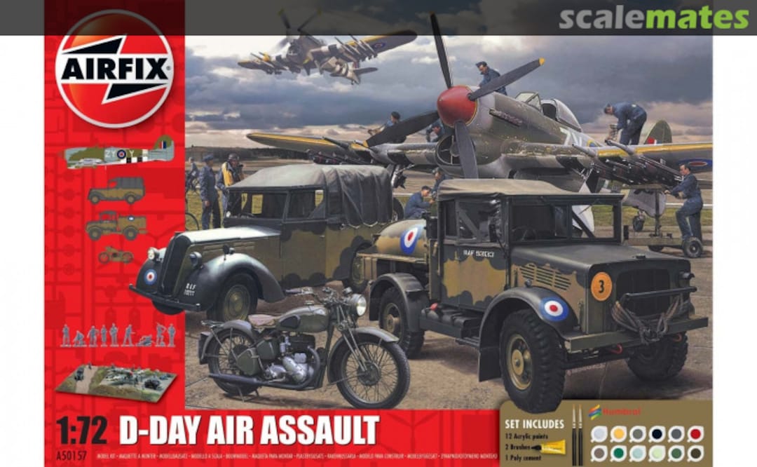 Boxart 75TH Anniversary D-Day Air Assault Set A50157A Airfix