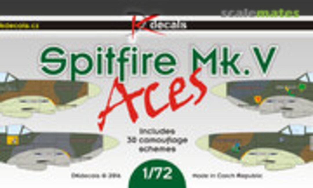 1:72 Spitfire Mk.V (DK Decals 72036)