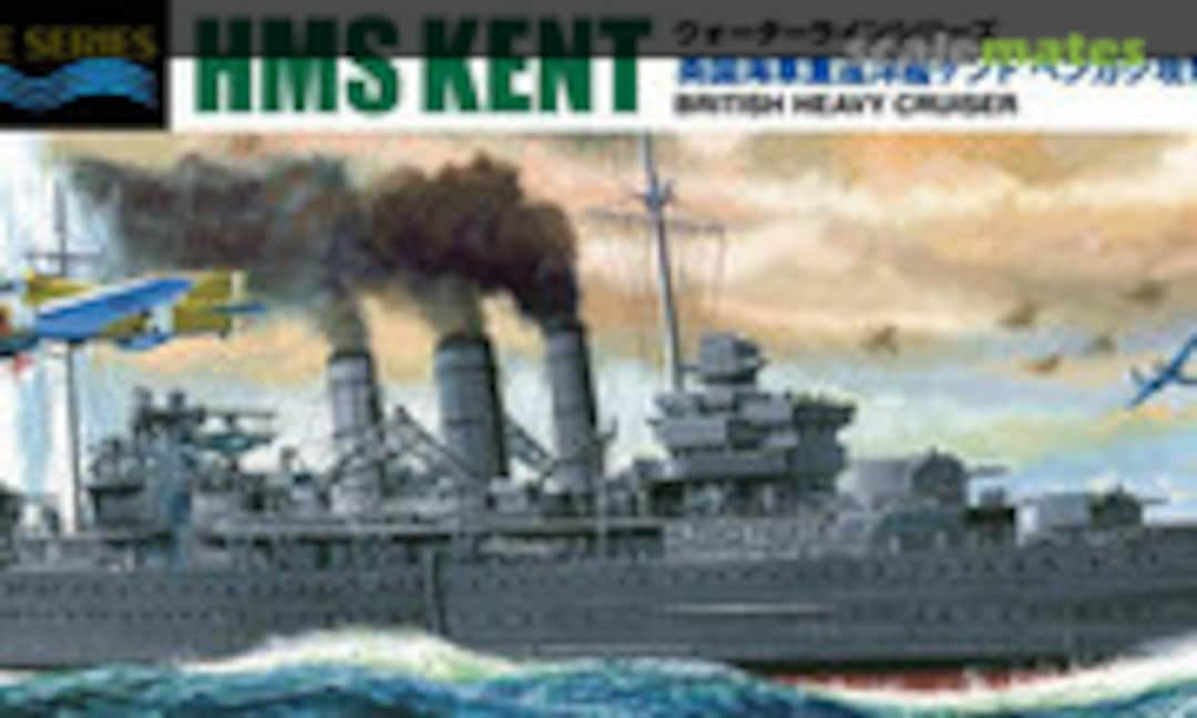 1:700 HMS Kent (Aoshima 056714)