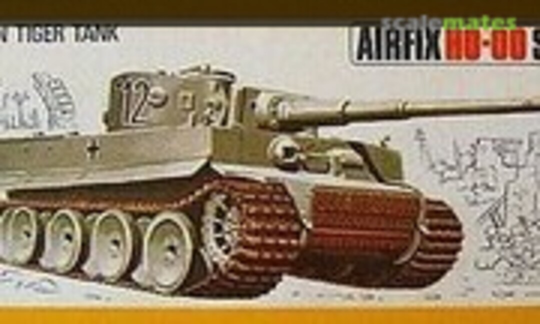 1:76 German Tiger Tank (Airfix )