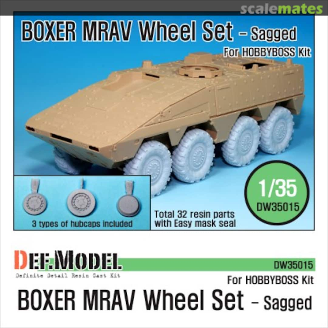 Boxart Wheel set - Sagged DW35015 Def.Model