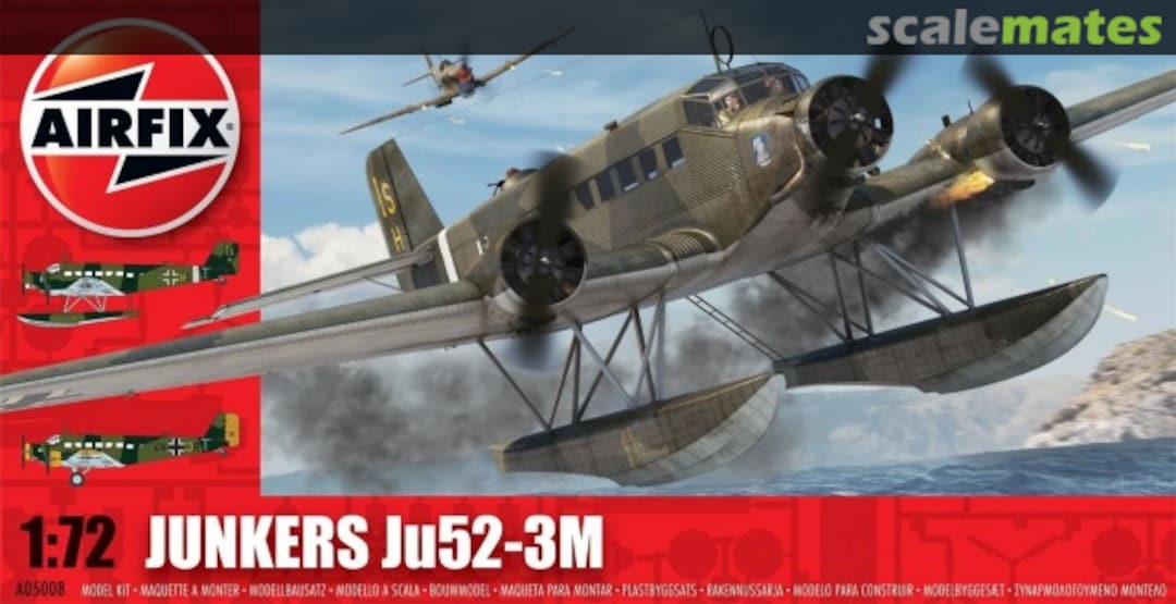 Boxart Junkers Ju52-3M A05008 Airfix