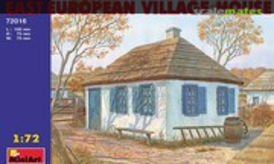 1:72 EAST EUROPEAN VILLAGE HOUSE (MiniArt 72016)