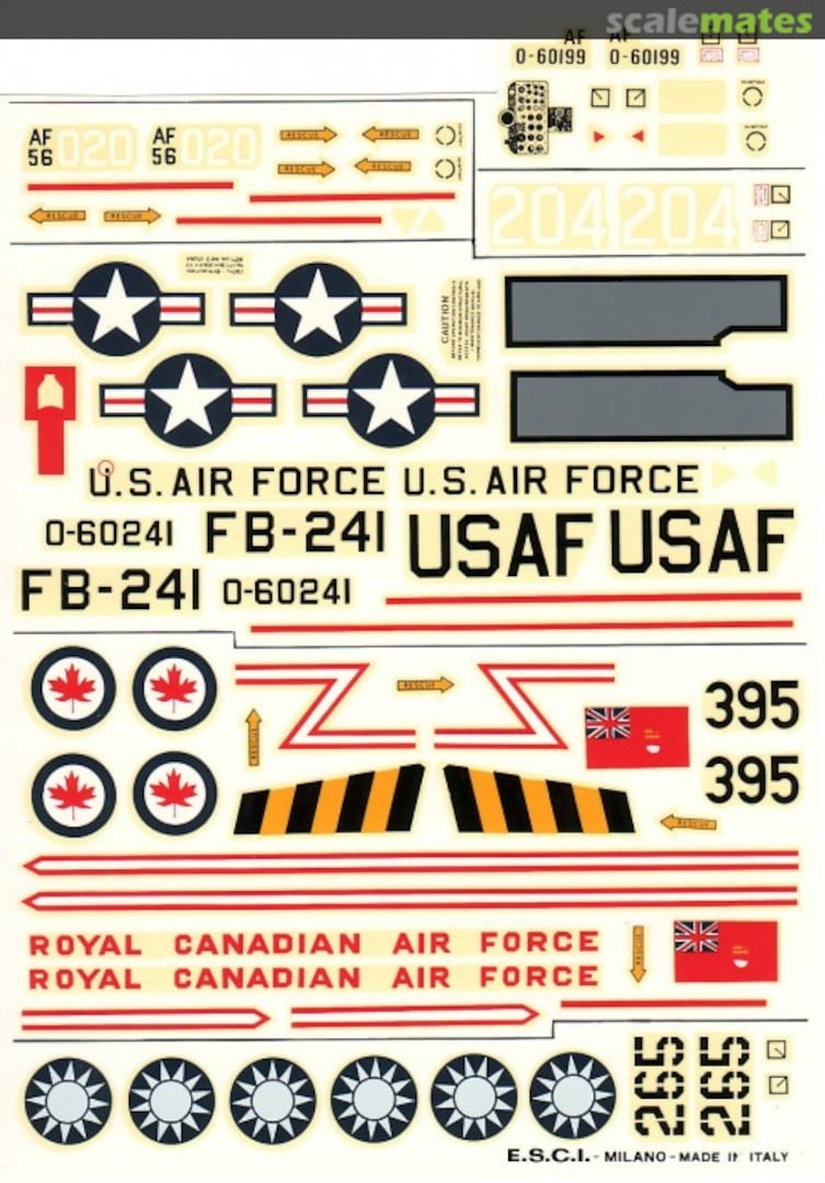 Boxart McDonnell F-101 Voodoo 98 ESCI