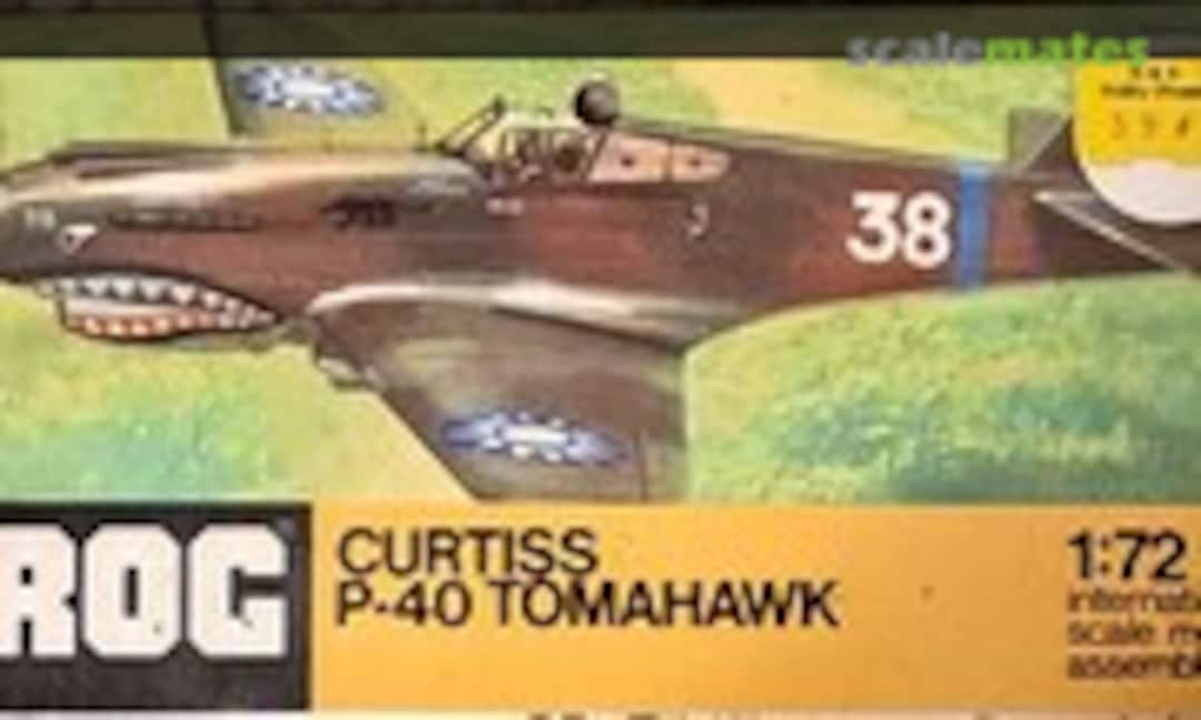 1:72 Curtiss P-40 Tomahawk (FROG F197F)