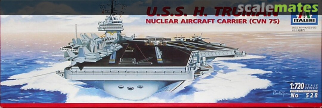 Boxart U.S.S Harry S. Truman (CVN-75) 528 Italeri