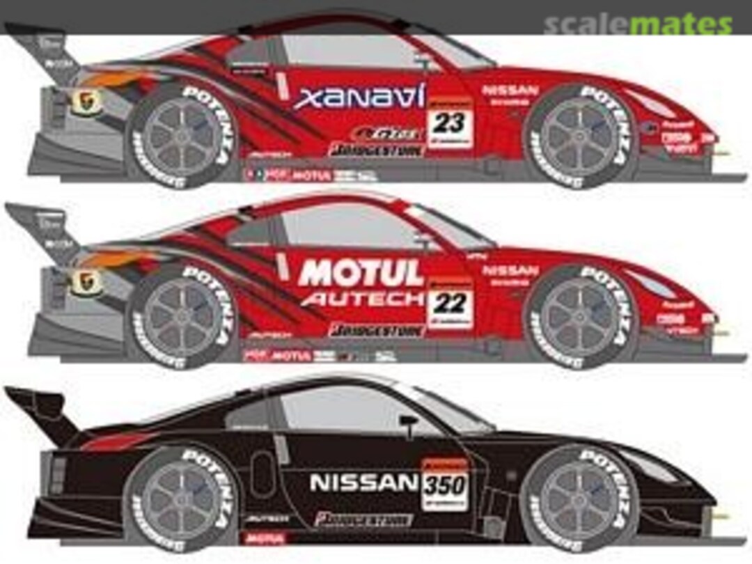 Boxart Nissan Z Nismo SuperGT 2007 SHK-D018 Shunko Models