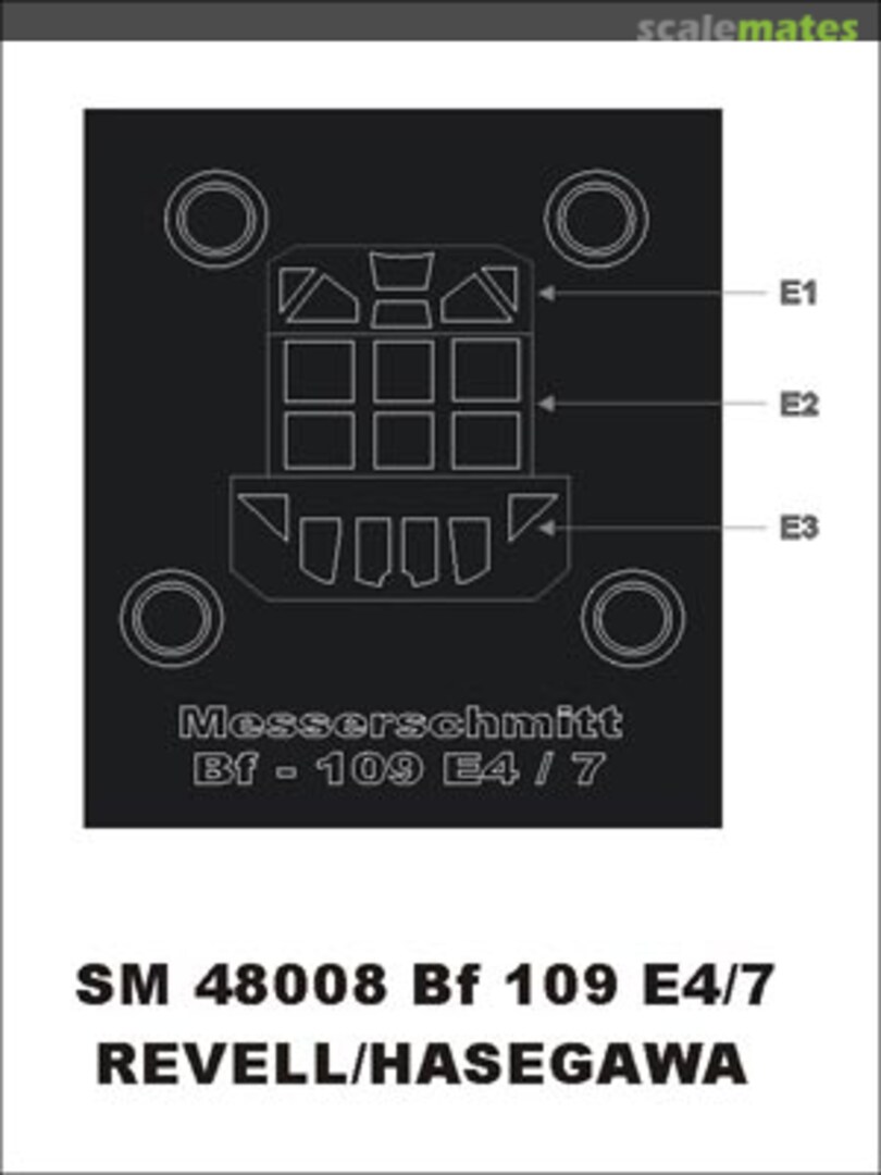 Boxart Bf 109 E-4/7 SM48008 Montex