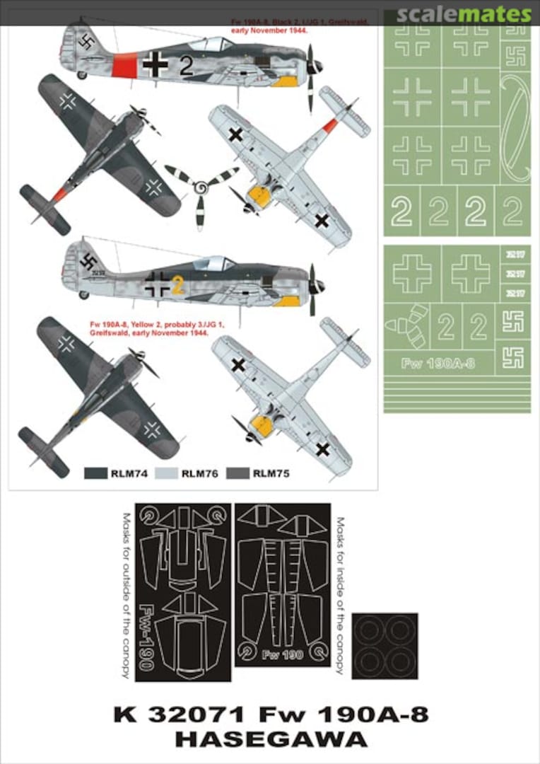 Boxart Fw 190A-8 K32071 Montex