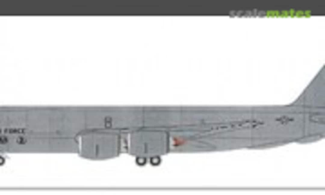 1:144 Boeing KC-135R Stratotanker: USAF 2 Options (grey) (Welsh Models MT35R)