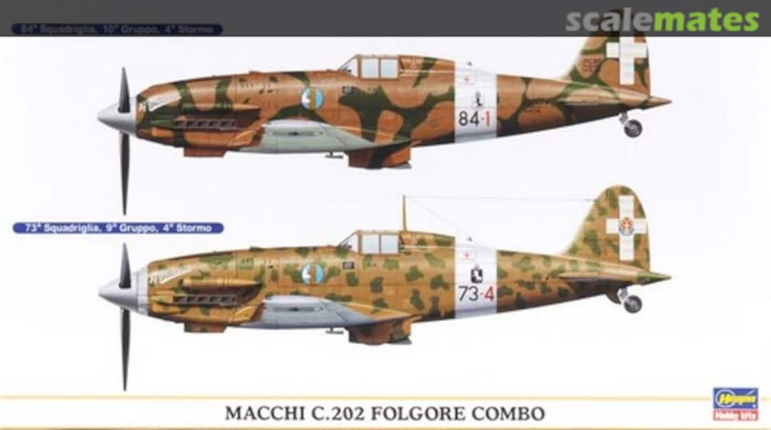 Boxart Macchi C.202 Folgore Combo 00992 Hasegawa