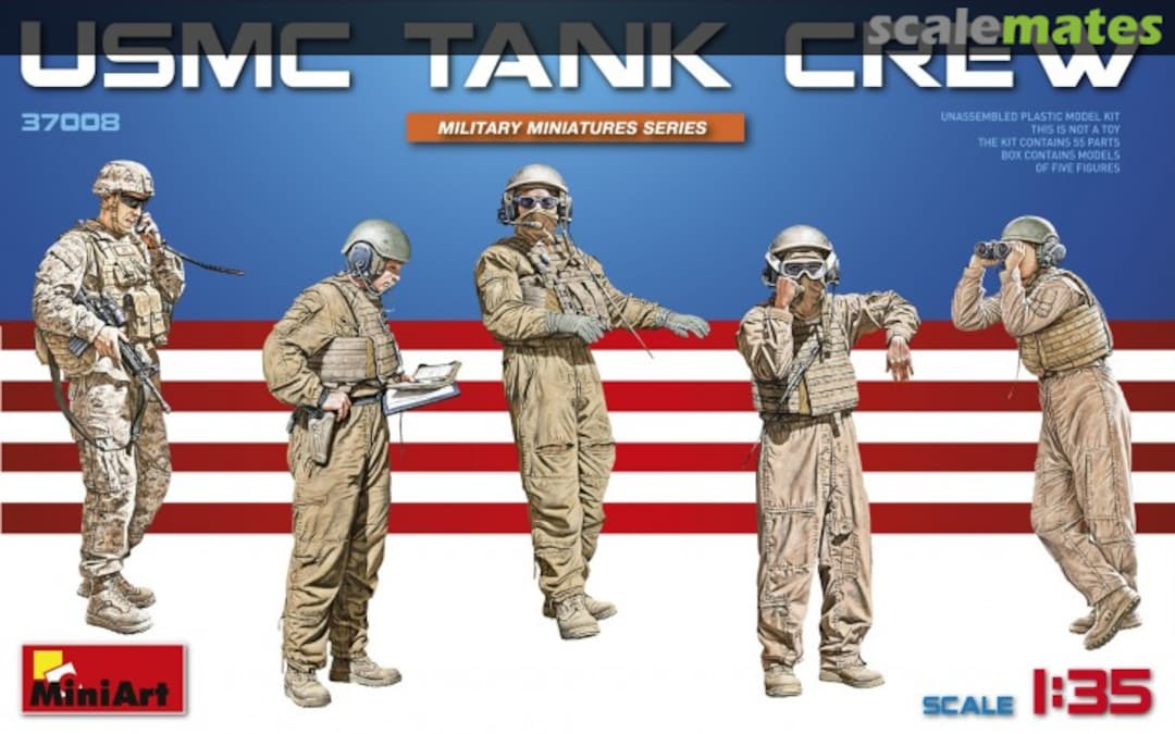 Boxart USMC Tank Crew 37008 MiniArt