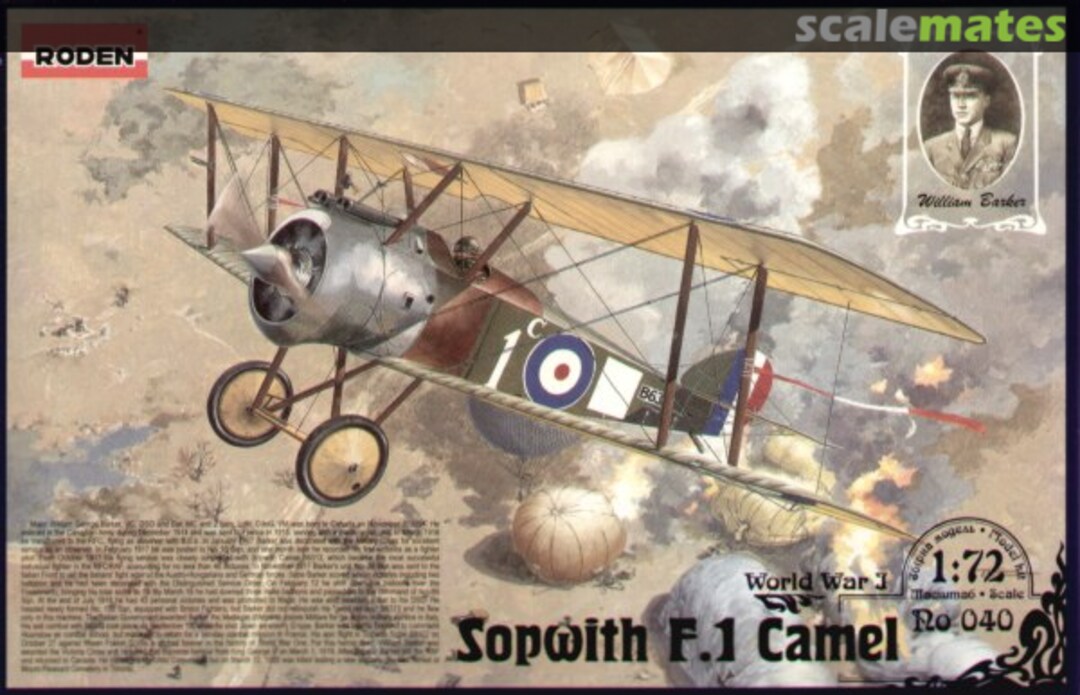 Boxart Sopwith F.1 Camel 040 Roden