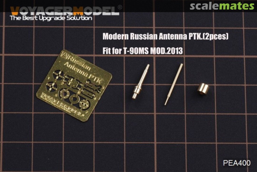 Boxart Modern Russian Antenna PTK (T-90MS 2013) PEA400 Voyager Model