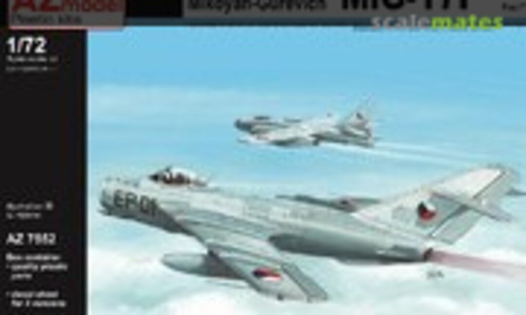 1:72 MiG-17F (AZmodel AZ7552)