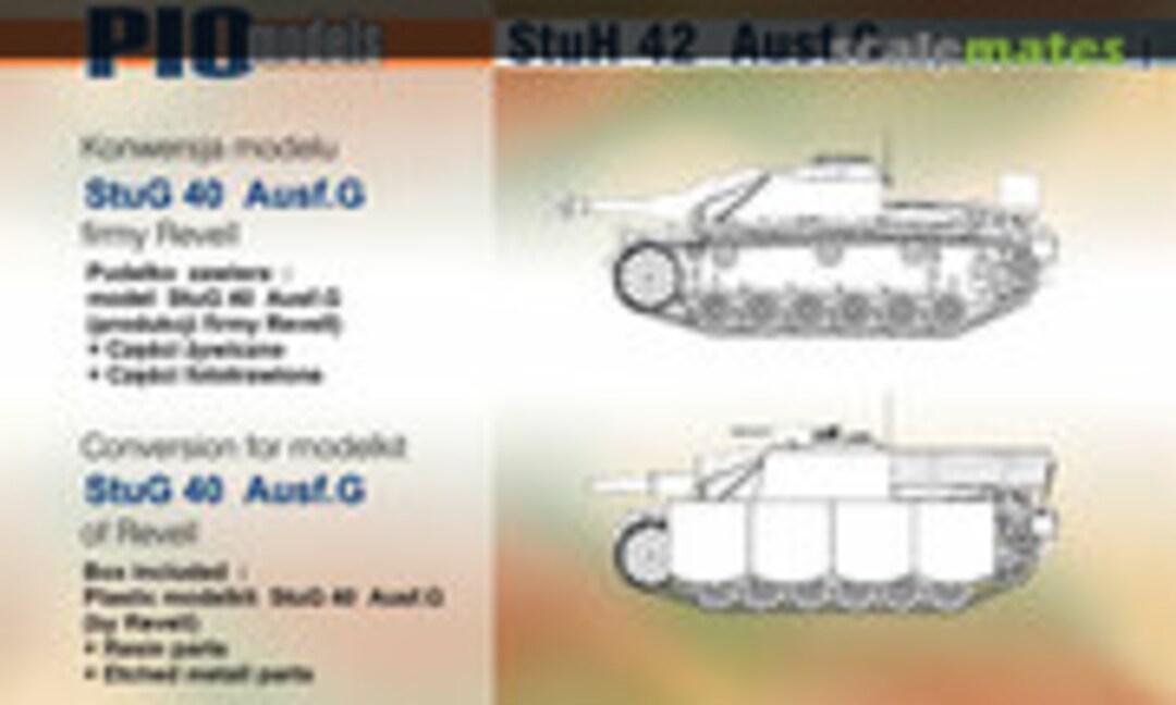 1:72 StuH 42 Ausf. G (Pio Models 72037)