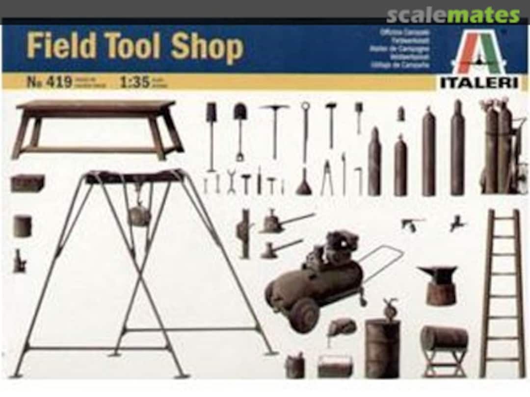 Boxart Field tool shop 419 Italeri