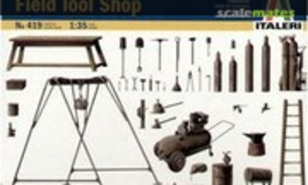 1:35 Field tool shop (Italeri 419)