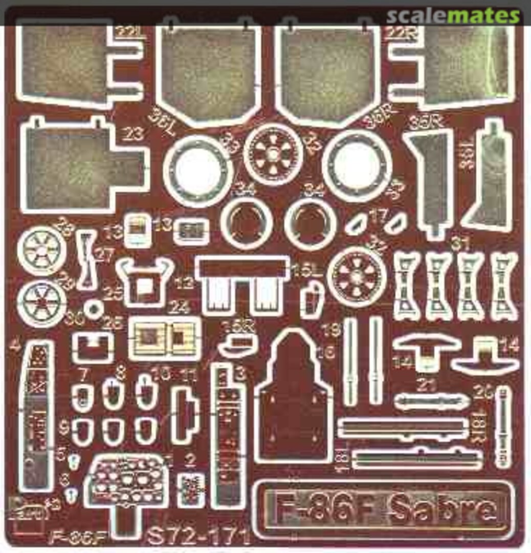 Boxart F-86F Sabre S72-171 Part