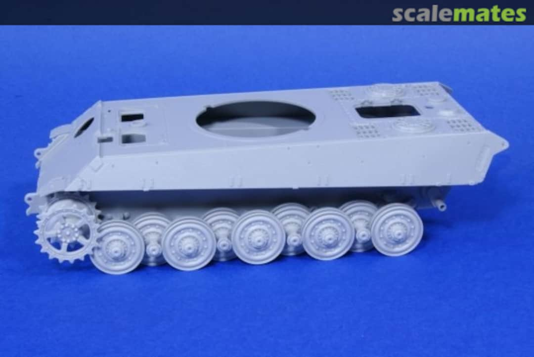 Boxart Wheels for King Tiger (Final Pattern) RE35-194 Panzer Art